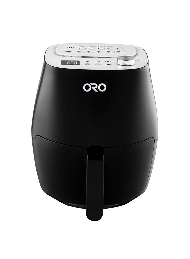 ORO Air Fryer 3.5L 1300W Digital Control LED Display Black - Image 3