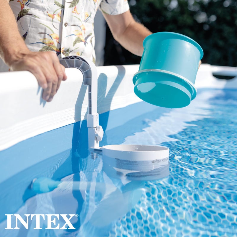 Intex Deluxe 800 GPH+ Wall-Mounted Swimming Pool Surface Automatic Skimmer - Image 5