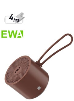 EWA EWA A127 Outdoor IPX5 Waterproof Portable Mini TWS Wireless Bluetooth Speaker (Brown)  - Image 1
