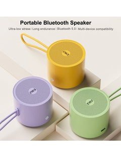 EWA EWA A127 Outdoor IPX5 Waterproof Portable Mini TWS Wireless Bluetooth Speaker (Brown)  - Image 2