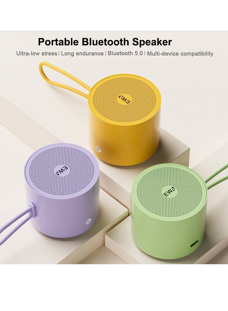 EWA A127 Outdoor IPX5 Waterproof Portable Mini TWS Wireless Bluetooth Speaker (Brown) - Image 2