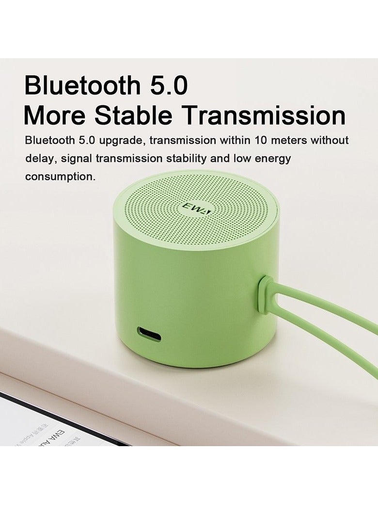 EWA A127 Outdoor IPX5 Waterproof Portable Mini TWS Wireless Bluetooth Speaker (Brown) - Image 4