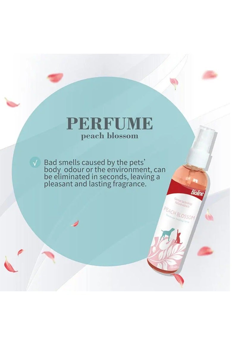 بايولاين بخاخ بيولاين المعطر برائحة زهور الخوخ – 118 مل | مزيل روائح طويل الأمد، بدون كحول، آمن للحيوانات الأليفة - Image 2