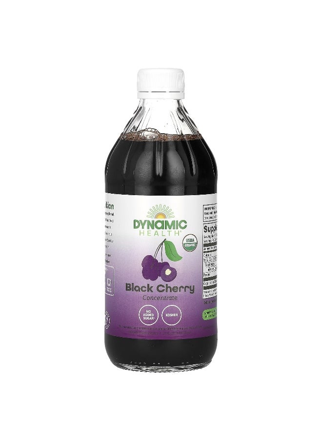 Dynamic Health Dynamic Health, Black Cherry Concentrate, Glass, 16 fl oz (473 ml)  - Image 1