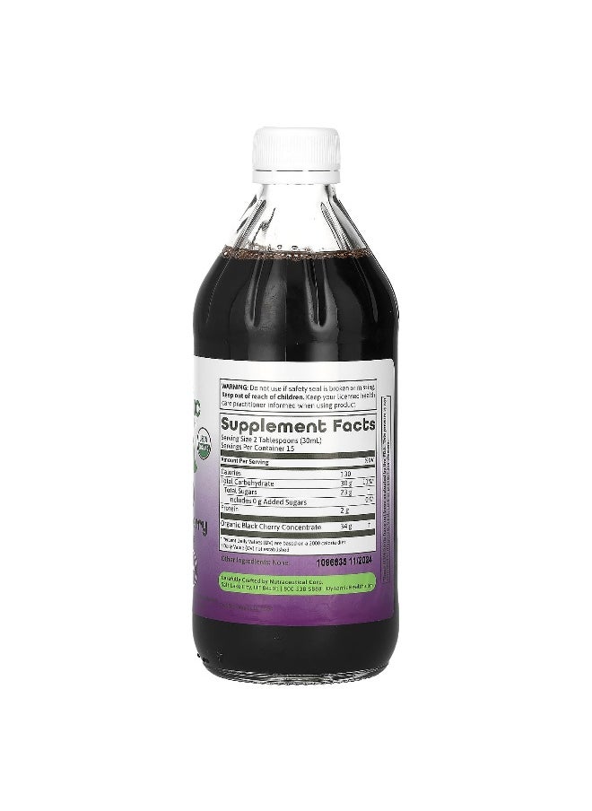 Dynamic Health Dynamic Health, Black Cherry Concentrate, Glass, 16 fl oz (473 ml)  - Image 2