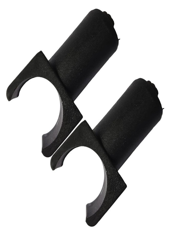 eOnekart Black Nylon Seat Rail Glide for Fixed Arm Wheelchair | 3/4" (2 Large) - Image 4