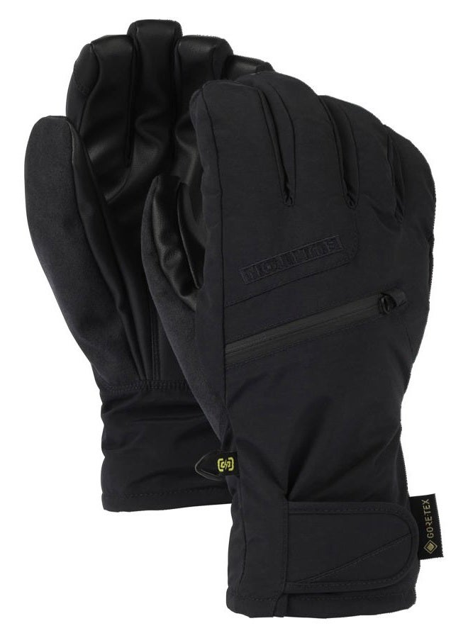 Men's Standard Gore-TEX Under Gloves, True Black, Small