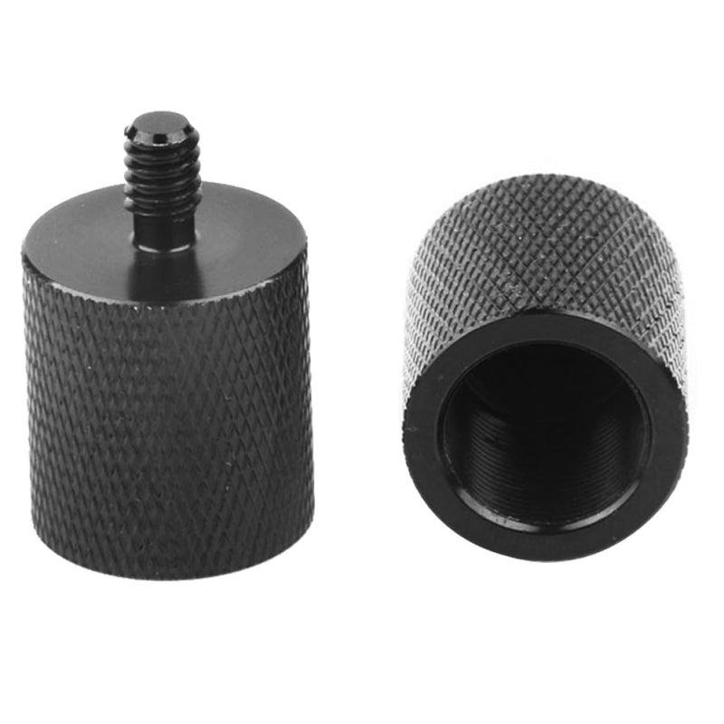 2 Pack 5 8 Inch to 1 4 Inch Metal Microphone Stand Adapter Screw for Mic Stand Tripod Mount - Image 2