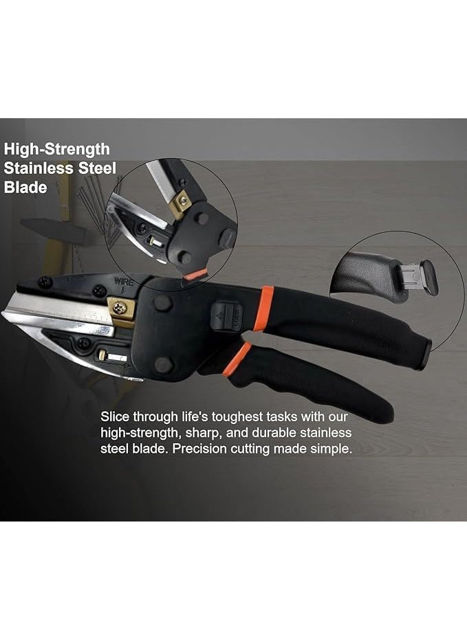 GNOLY MultiCut 3 in 1 Power Cutting Tool with 3 Replacement Blades Multipurpose Cutting Tool for Soft Pipe Fiber Wood Iron Wire Box Paper Cutting Tool 1Pcs