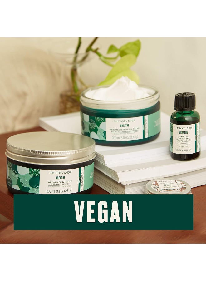 THE BODY SHOP The Body Shop Breathe Weightless Body Gel-Cream – Eucalyptus & Rosemary - Body Moisturizer – Nourishing and Moisturizing – Vegan – 6.7oz - Image 2