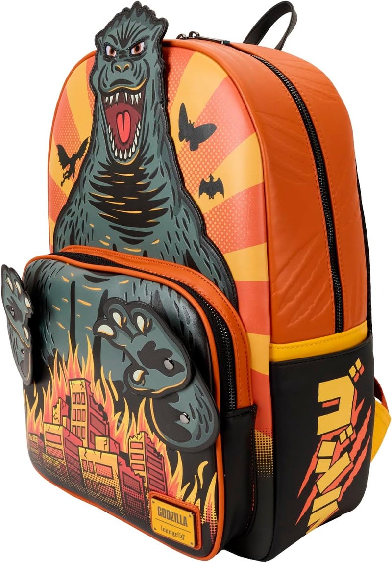 Loungefly Loungefly Toho Godzilla FullSize Cosplay Backpack - Image 3