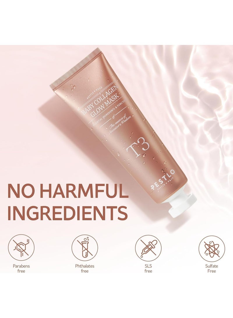 PESTLO PESTLE ROAD PESTLO PESTLE + ROAD Baby Collagen Glow Mask|70ml - Image 3