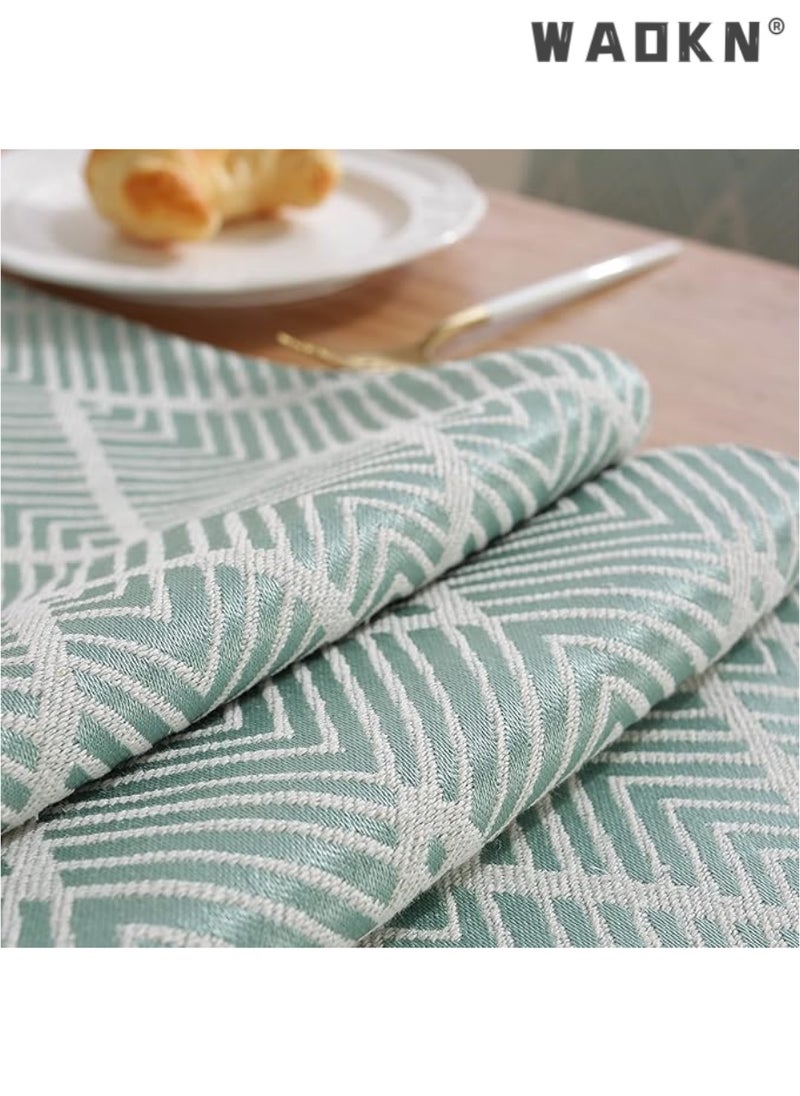 WAOKN Table Runner for Dining Table, Table Runners 180x33cm for Holiday Party, Wedding, Dining Kitchen Living Room Home Decor  - Image 4