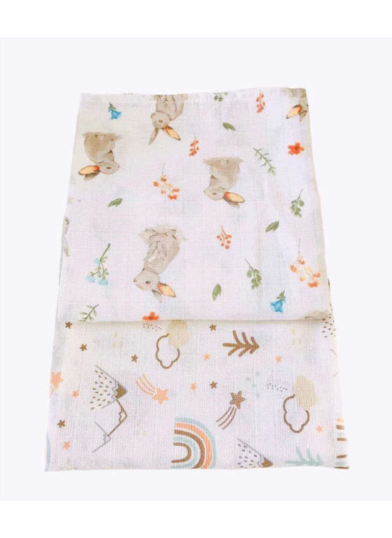 juniperus 2-Piece Multi-Purpose Muslin Blanket