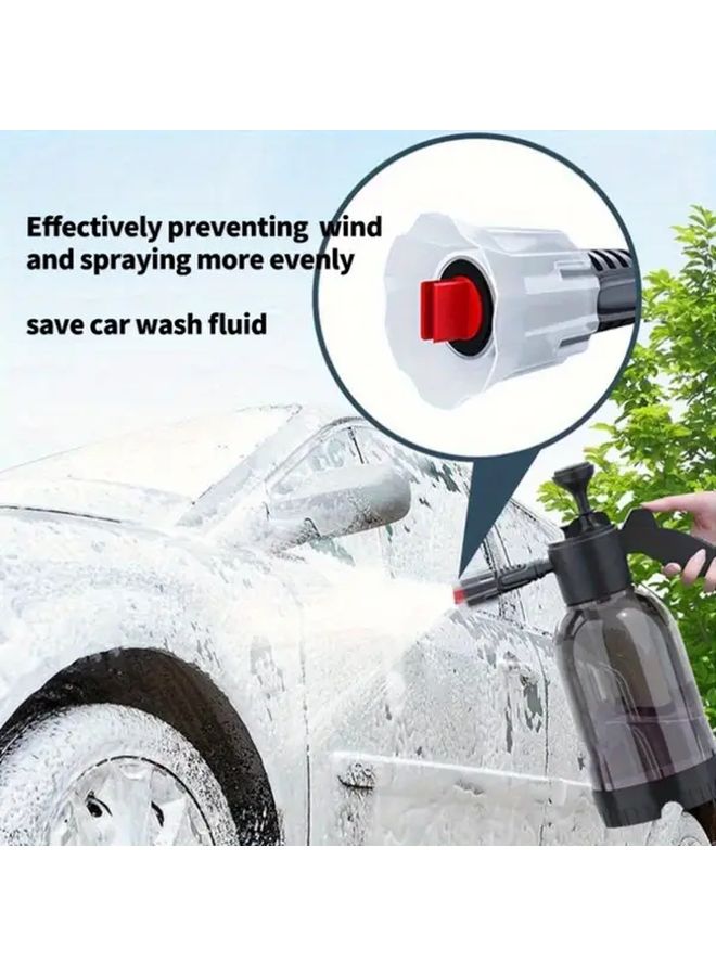 2L Ergonomic Handheld Car Wash Sprayer Durable Multi Purpose Nozzle For Auto Detailing Gardening Home Cleaning - Image 5