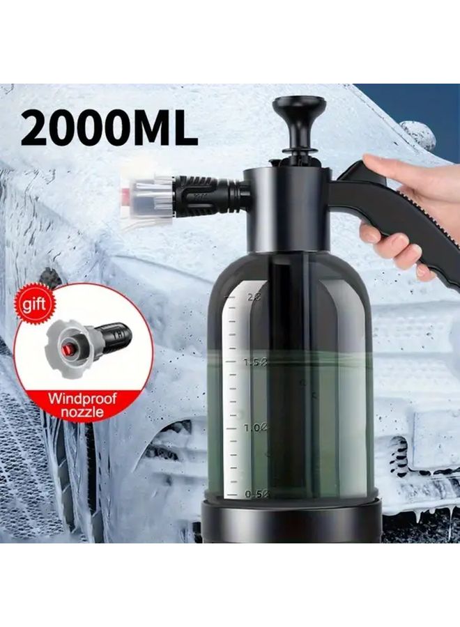 2L Ergonomic Handheld Car Wash Sprayer Durable Multi Purpose Nozzle For Auto Detailing Gardening Home Cleaning - Image 1