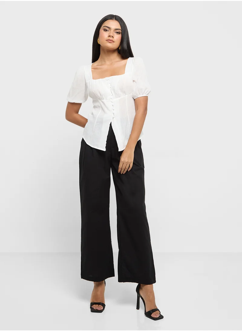 ELLA High Waisted Tailored Pants