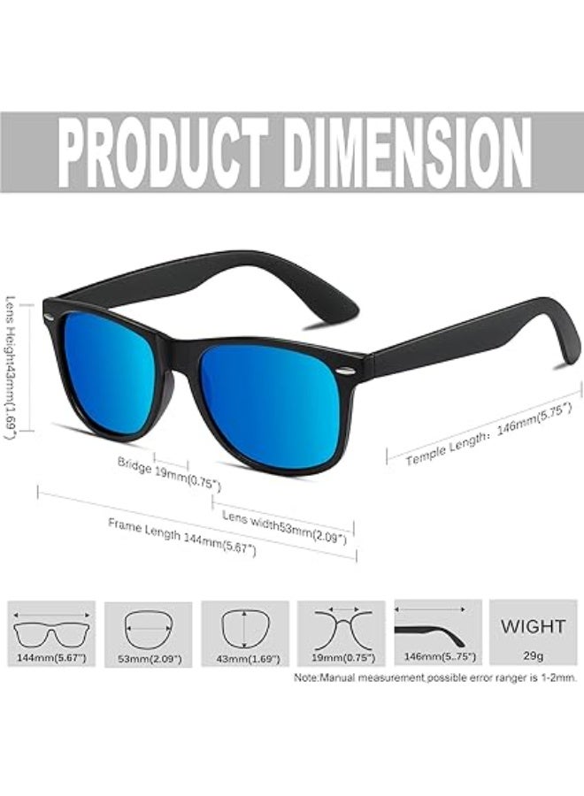 KANASTAL Polarized Sunglasses Men, Fashion Square Sun Glasses Women, Classic Shades for Womens, Driving Fishing Outdoor 100% UV400 Protection - Image 3