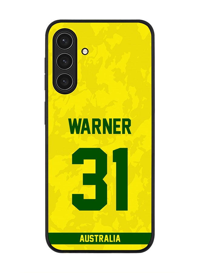 Stylizedd For Samsung Galaxy A26 5G Case,Slim fit Camera Protection, Shockproof Thin Phone cover  - Australia David Warner, Jersey No 31 - Image 1