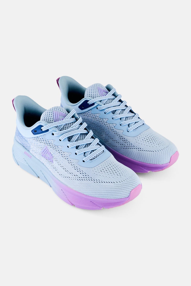 RBX أحذية نسائية خارجية مزودة بأربطة، لون أزرق فاتح - Image 1