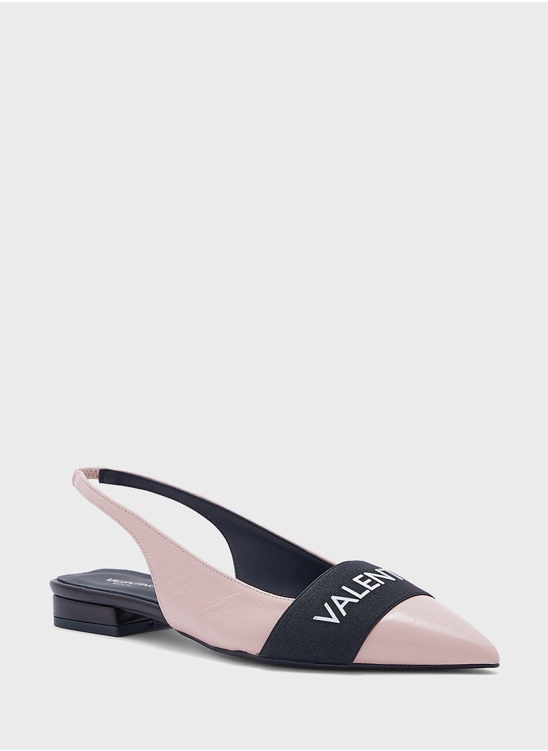 VALENTINO BY MARIO VALENTINO Close Toe Ankle Strap Ballerina  - Image 2