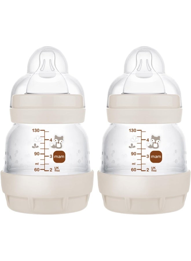 MAM Easy Start Anti-Colic Baby Bottle, Slow Flow, Breastfeeding-Like Silicone Bottle - Image 1