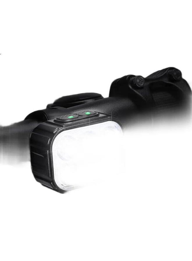 Forever Yongjiu Bicycle Front And Rear Light Combination, Upgraded Version, Night Riding Illumination, Waterproof, Safety Warning, Car Light, Mountain Bike, Children'S Bike, Cycling Equipment Accessories, Rechargeable Front And Rear Lights - Image 1