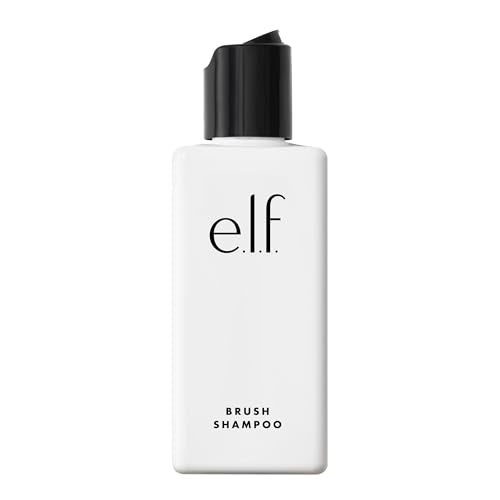 elf Makeup Brush Shampoo Gentle Bristles Conditioner To Easily Remove Oils  Dirt From Makeup Brushes 41 Fl Oz Vegan  CrueltyFree