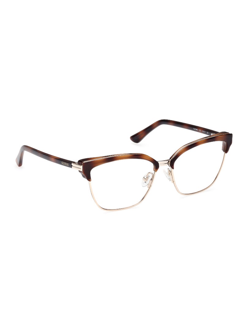 GUESS إطارات نظارات للنساء بشكل براولين - GU294505354 - حجم العدسة: 54 مم - بلوند هافانا - Image 5