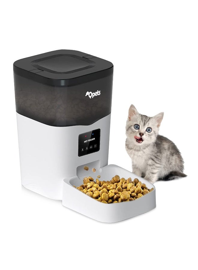 Automatic Cat Feeder, 3L Pet Food Dispenser for Cats Dogs, Timed Cat Feeder, WiFi & App Control, Timer Setting, Voice Record, Dry Food Feeder Automatic Pet Feeder with Portion Control - Image 1