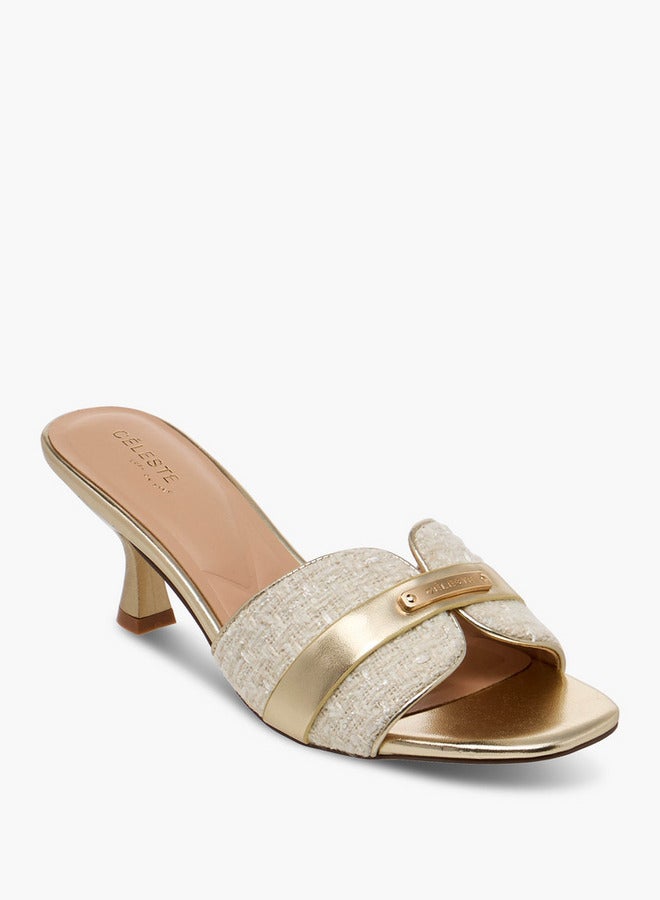 Celeste Women Kitten Heel Sandals - Image 1