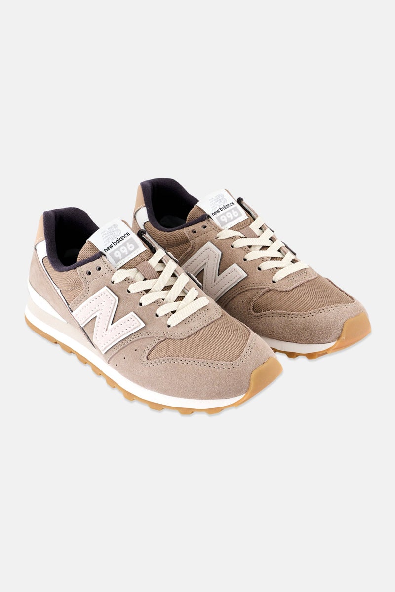 New Balance Women WL996DD2 Lace Up Training Shoes, Light Taupe - Image 1