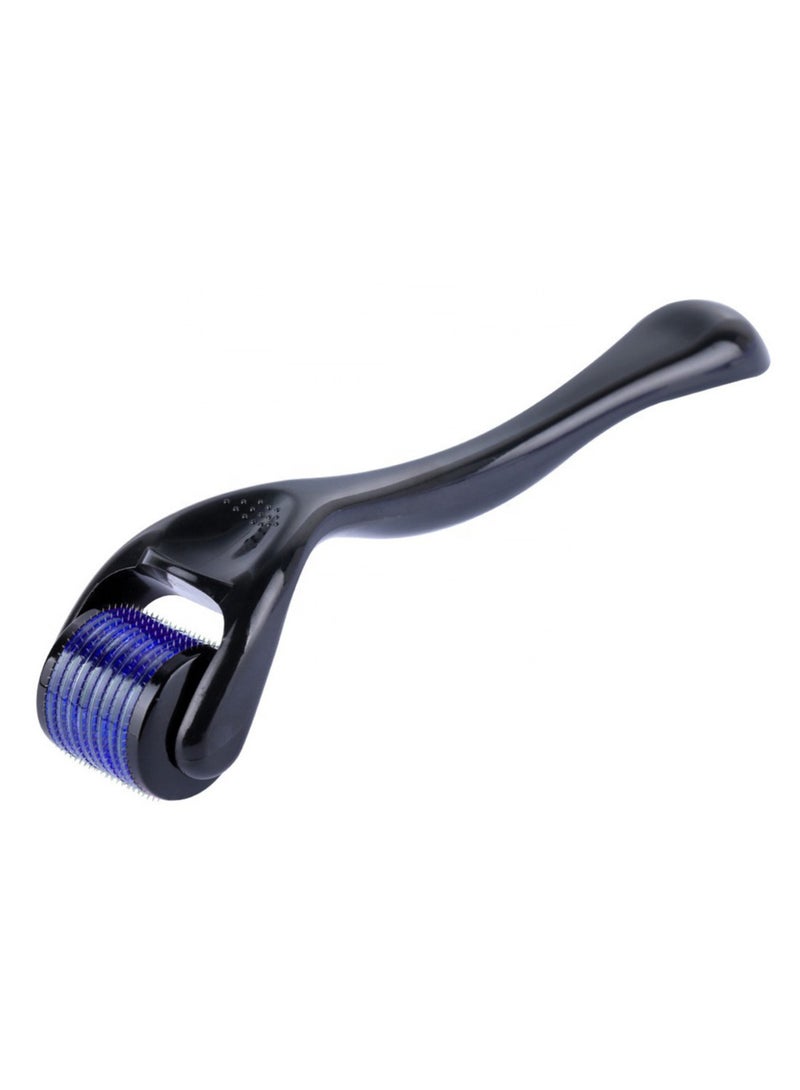 ديرما رولر للوجه 0.75 مم أسطوانة لنمو شعر اللحية من التيتانيوم 540 إبرة دقيقة للوجه واللحية والجسم ونمو الشعر - Image 1