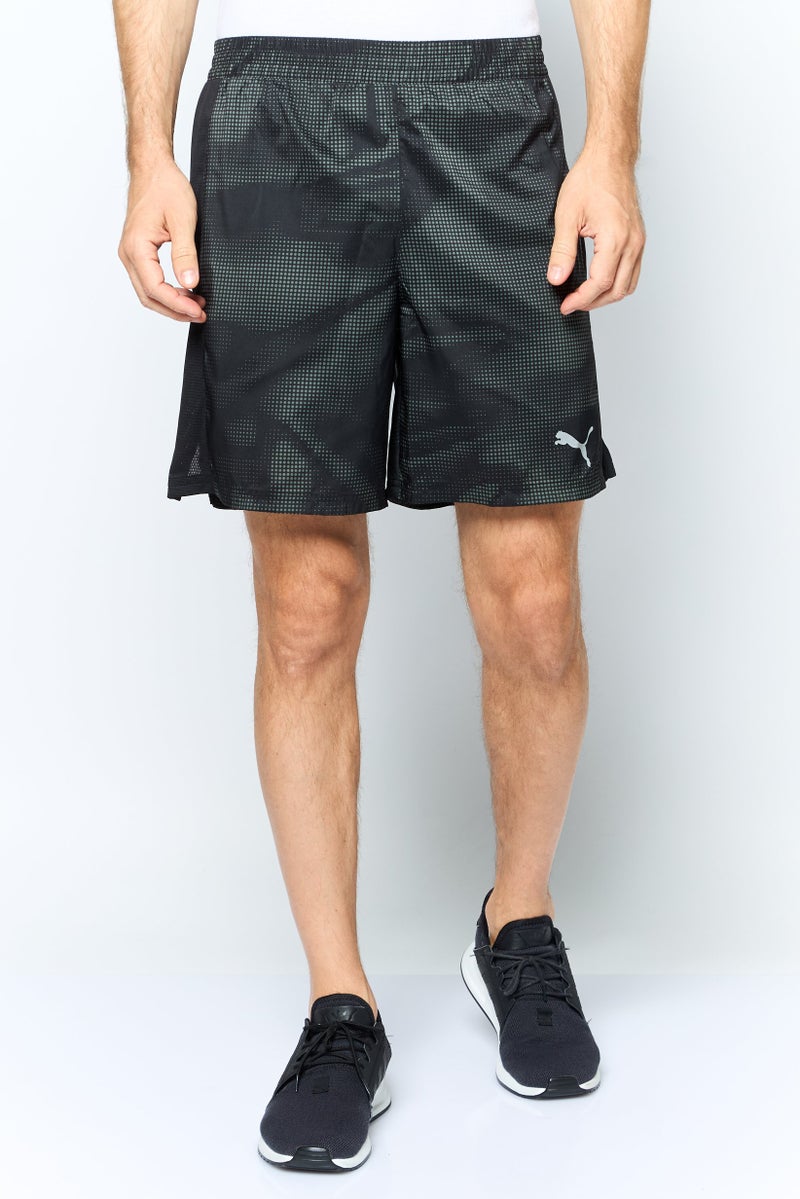 PUMA Men Sportswear Fit 7 Inseam Training Shorts, Black Combo - Image 1
