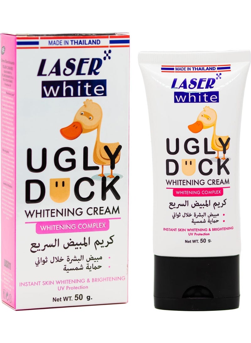 ليزر وايت كريم مبيض سريع علامة البطة 50 جم