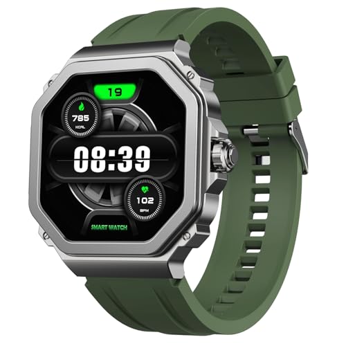 TIMEX Smart Nova 1.43"(3.6cm) AMOLED Display with Functional Crown and BT Calling Smartwatch for Unisex - TWTXW1002T - Image 1
