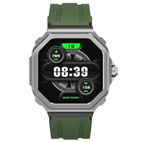 TIMEX Smart Nova 1.43"(3.6cm) AMOLED Display with Functional Crown and BT Calling Smartwatch for Unisex - TWTXW1002T - Image 4