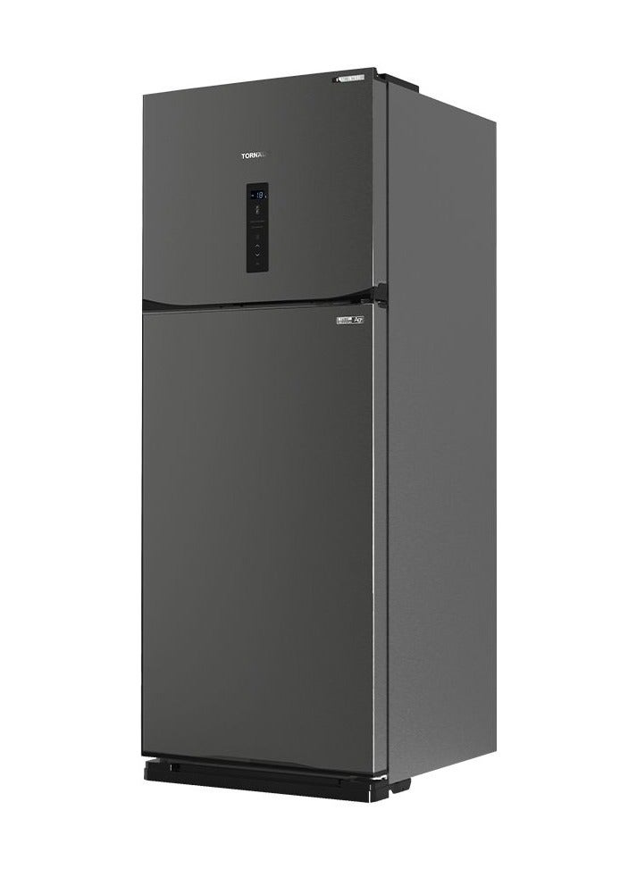تورنيدو لاجة تورنيدو نوفروست ديجيتال، 450 لتر، تكنولوجيا J-Tech Inverter، لون ستانلس غامق - RF-580ATV-DST - Image 4