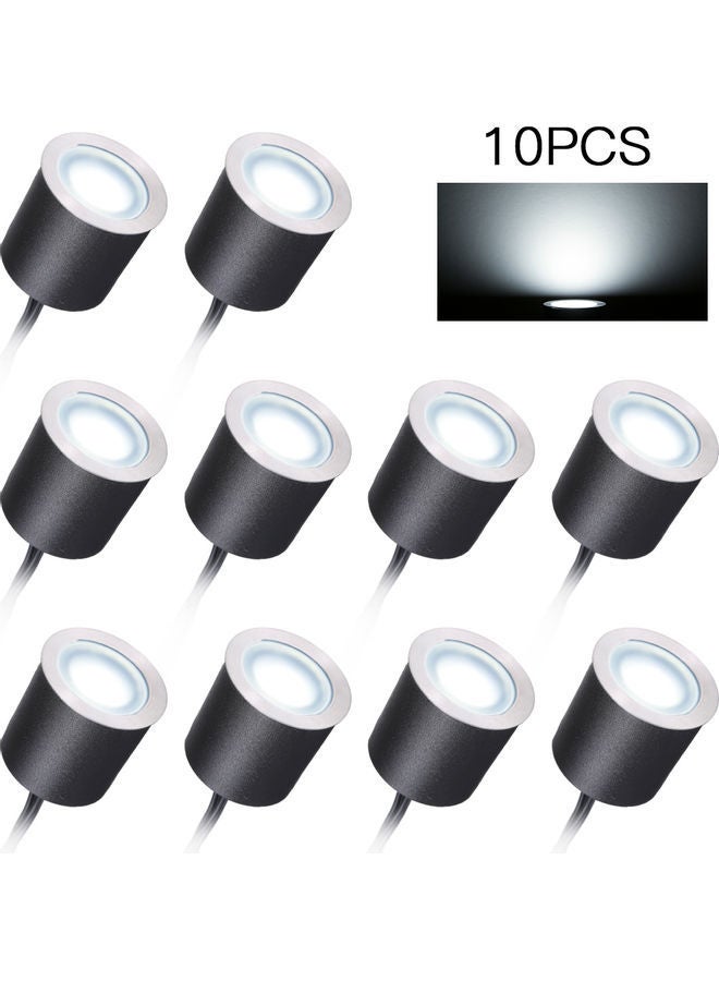 نيبمينينت طقم مصابيح LED مضادة للماء، بمعيار IP67 وبجهد منخفض مكون من 10 قطع أبيض  - Image 1