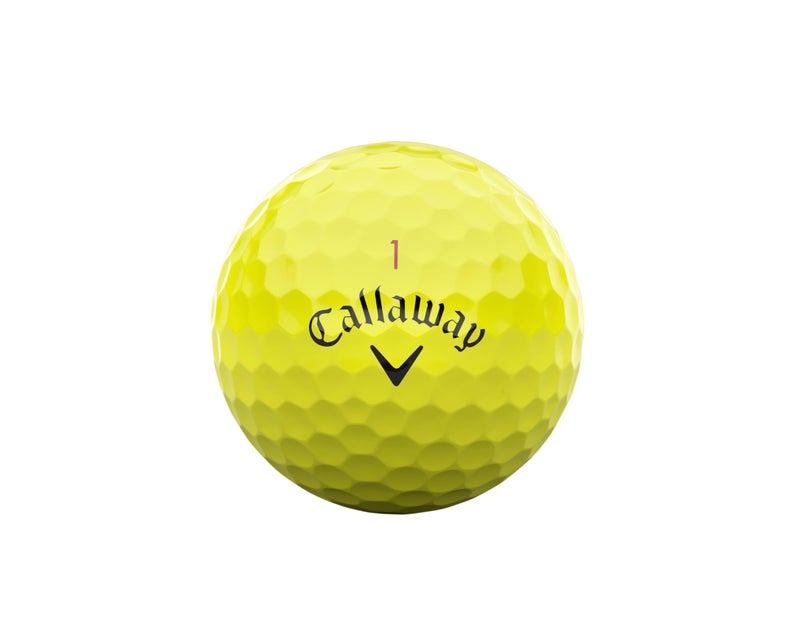 Callaway Golf Chrome Tour X Golf Balls (Yellow) - Image 3