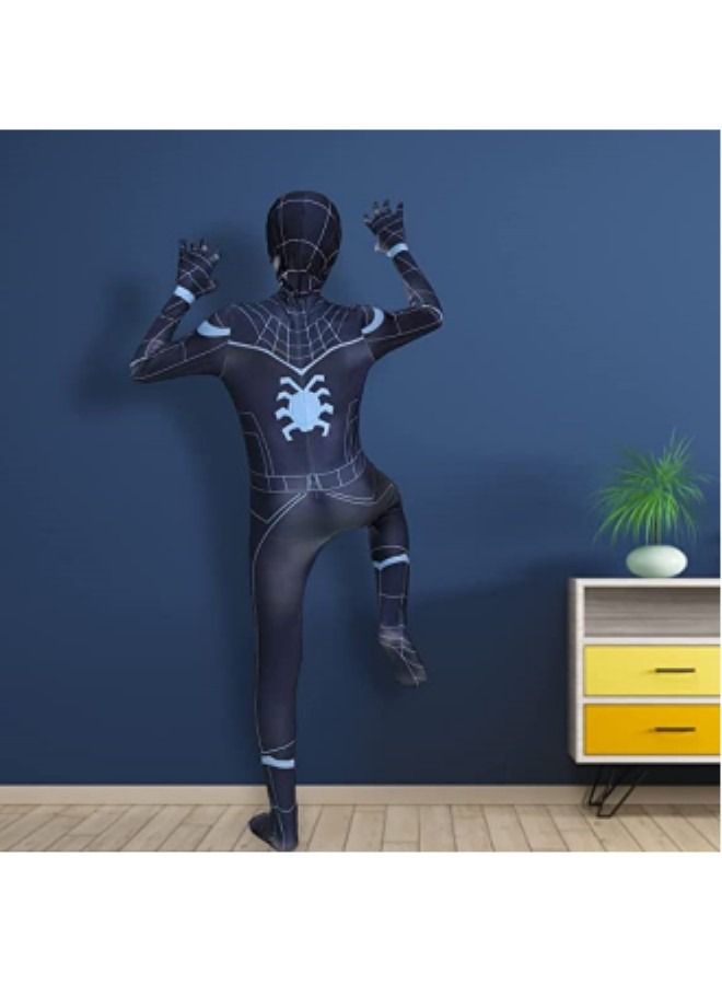 Superhero Costume for Boys Kids, Superhero Costume Bodysuit with Mask for Superhero Carnival Cosplay Costumes Kids & Youth Sizes - Image 5