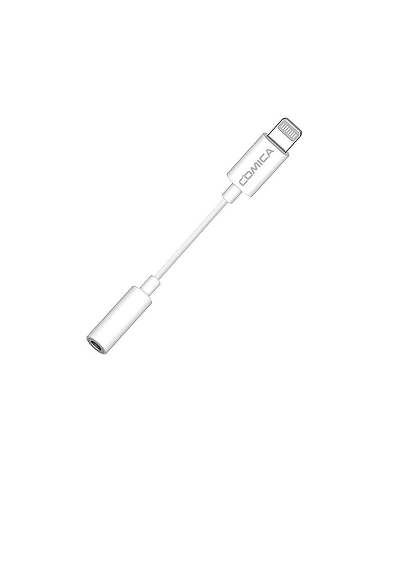 COMICA Comica Audio CVM-SPX-MI 3.5mm TRRS Female to Lightning Audio-Interface Cable for iPhone  - Image 4