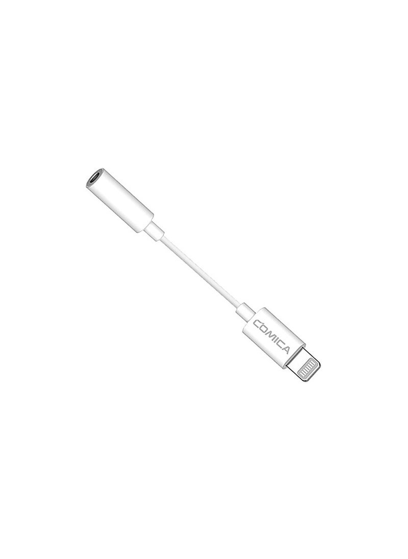 COMICA Comica Audio CVM-SPX-MI 3.5mm TRRS Female to Lightning Audio-Interface Cable for iPhone  - Image 2
