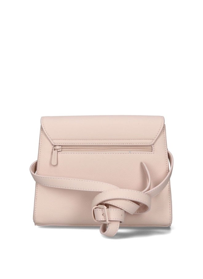 David Jones David Jones Shoulder Bag for Women, faux Leather Hobo Crossover Fashion Handbag Purse Color COCONUTCREAM  - Image 4