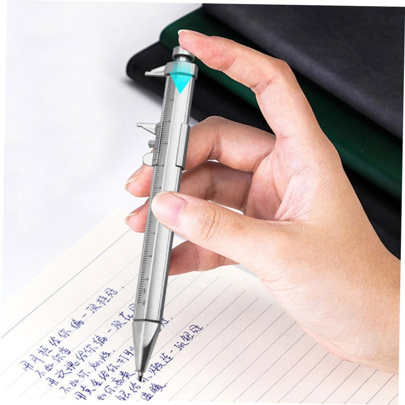 Multipurpose Ballpoint Pen Set With Ruler 8pcs Fine Point For Students Office Use - Image 5