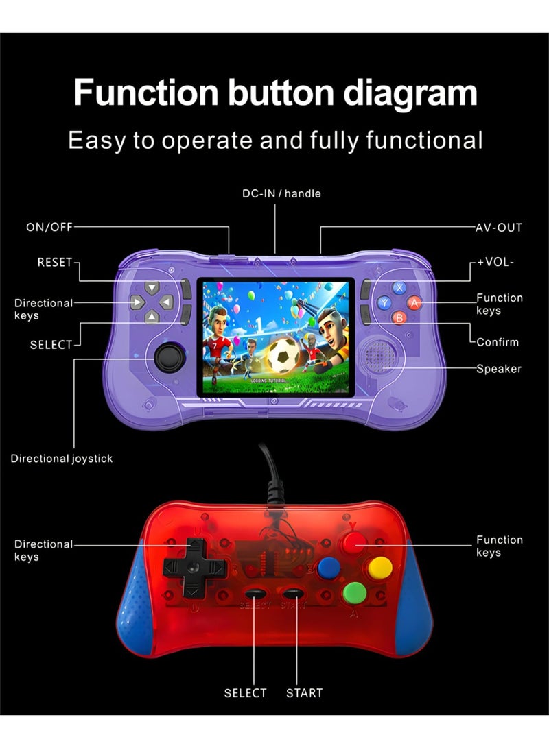 A handheld gaming device in orange featuring a retro design and a color screen. - Image 5
