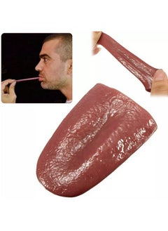 MilesMagic Magician'S Fake Tongue Elastic Novelty Gag Gimmick | Realistic And Non-Toxic | Scary Halloween Close Up Prank Tongue For Real Magic Trick  - Image 1