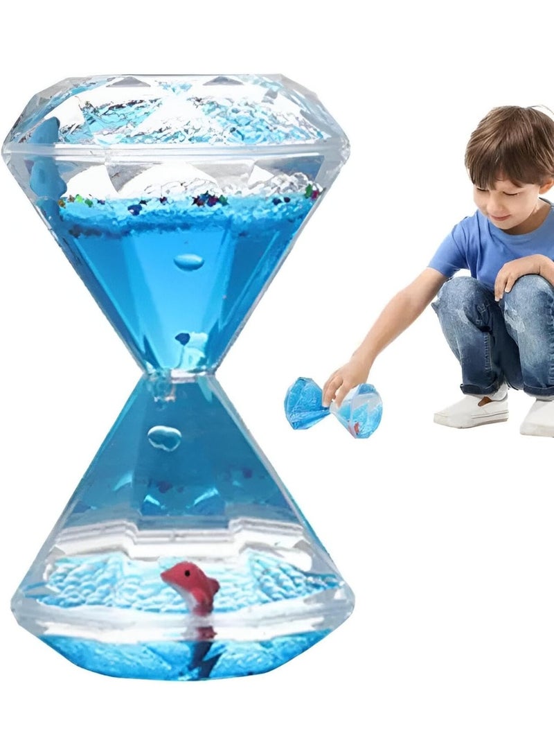 Hourglass - Make every moment special with an elegant hourglass that adds a touch of beauty to your desk, helps relieve stress and promote focus, made from durable materials to ensure long-lasting use. - Image 1