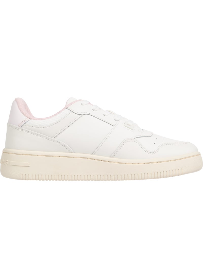 TOMMY JEANS - Retro Logo Lace Up Sneakers - Image 1