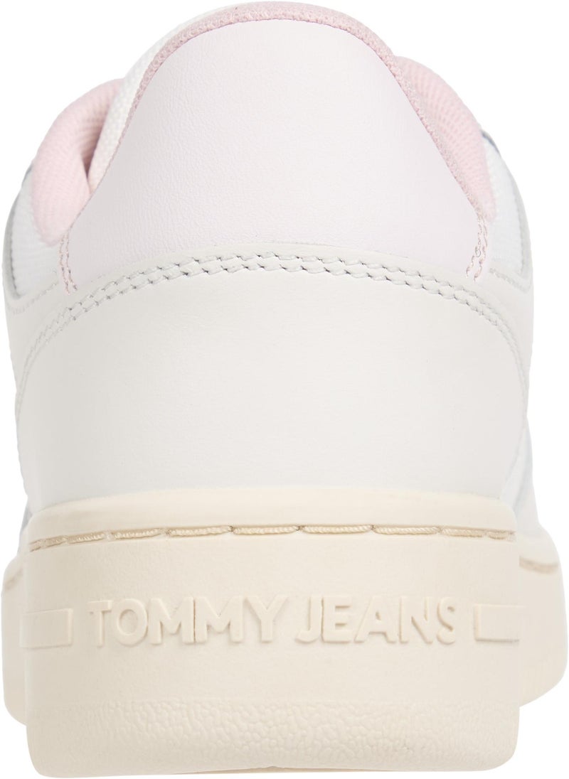TOMMY JEANS - Retro Logo Lace Up Sneakers - Image 1